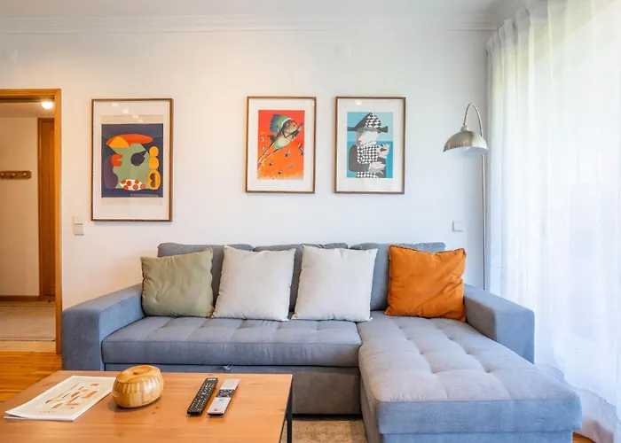 Infante Cozy 1br W Parking By Lovelystay Appartamento Vila Nova de Gaia