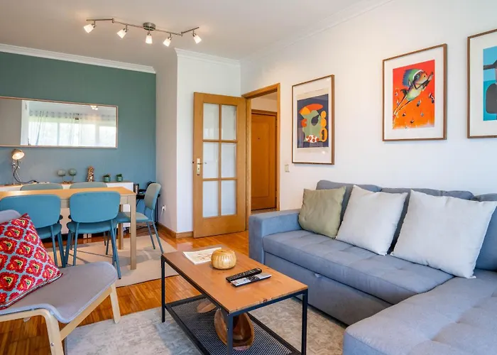 Infante Cozy 1br W Parking By Lovelystay Appartamento Vila Nova de Gaia